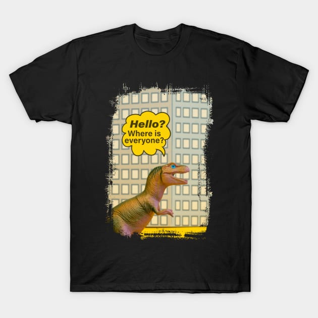 Dinosaur Apocalypse T-Shirt by SWON Design